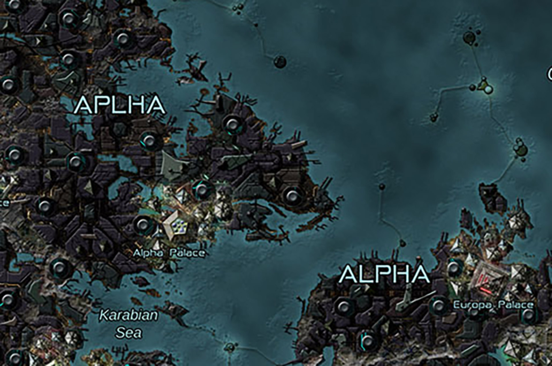 Preview de la carte du monde d'IMPERIUM5